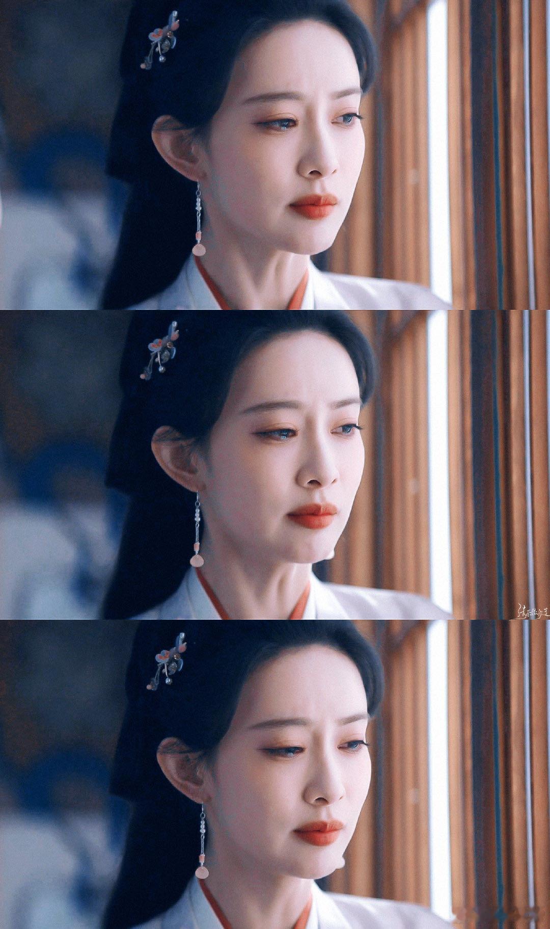 孟子义控泪  孟子义的哭戏简直是艺术！导演在云访谈中也特别提到了她的表现，那葡萄