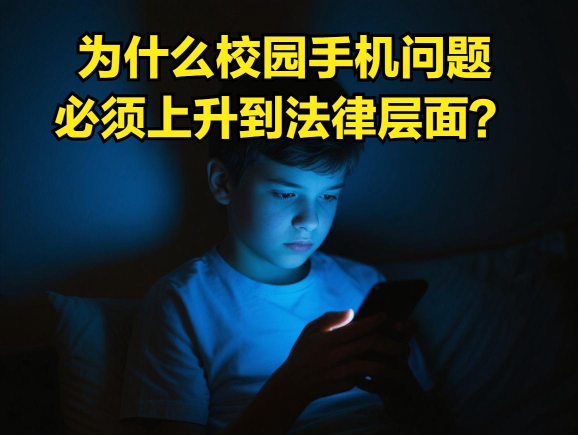 校园手机管控立法化：为什么校园手机问题必须上升到法律层面？

福建先行4年、重庆