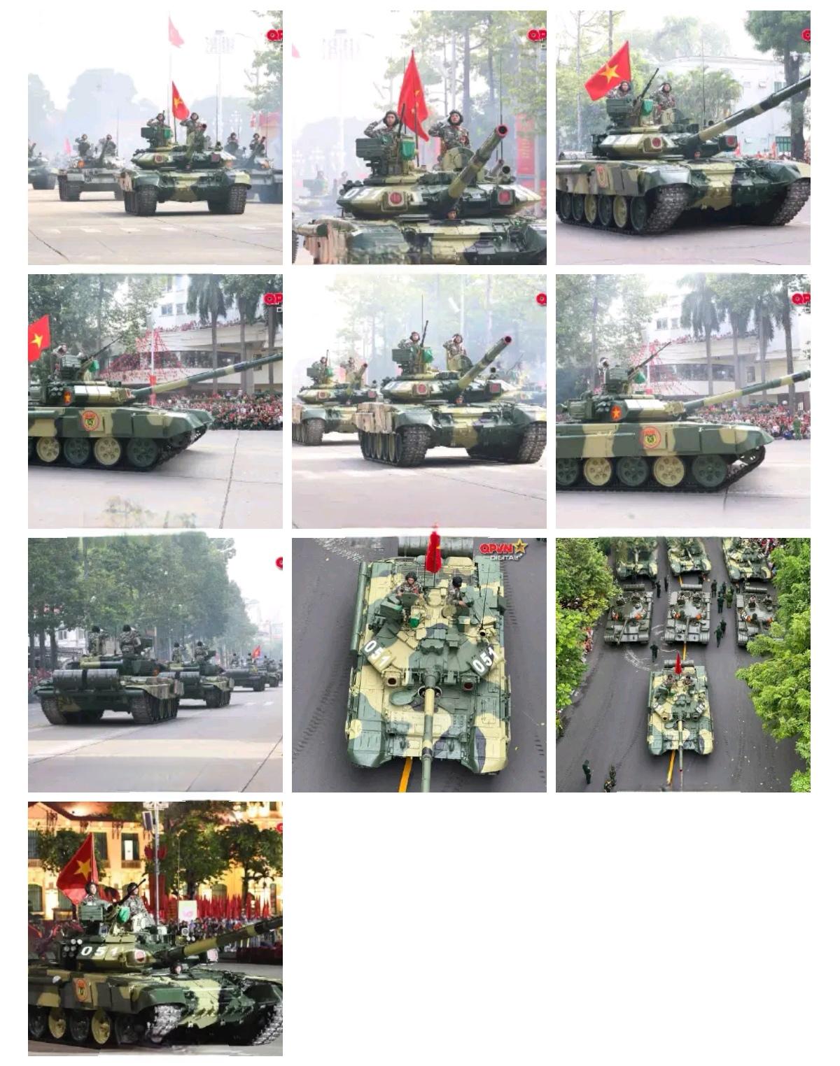 9月2日，越南军队在该国八月革命暨国庆80周年纪念活动的阅兵式上展示了T-90С