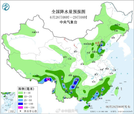 南方主雨带东段明起北抬至江南北部 部分地区将有大暴雨