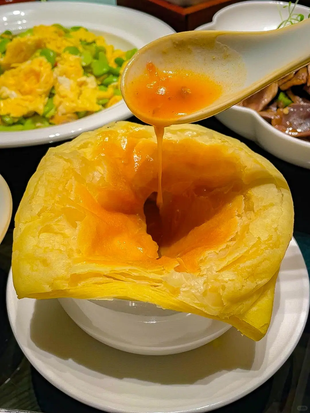讲真，这饭吃的都露出了八颗牙齿😁