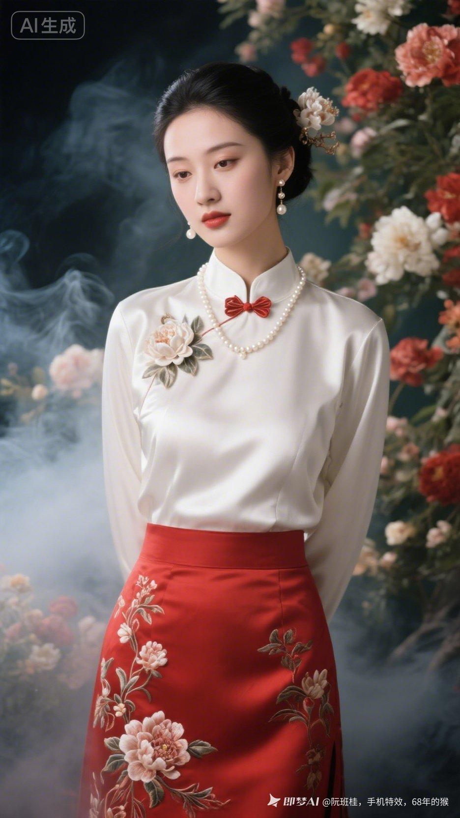 复古旗袍穿搭，优雅气质满满！