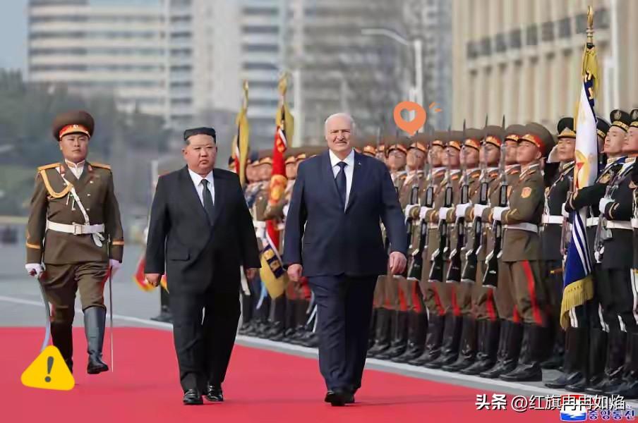 就在刚刚，
朝中社突然宣布了，
3月26日，应朝鲜国务委员长金正恩邀请，白俄罗斯