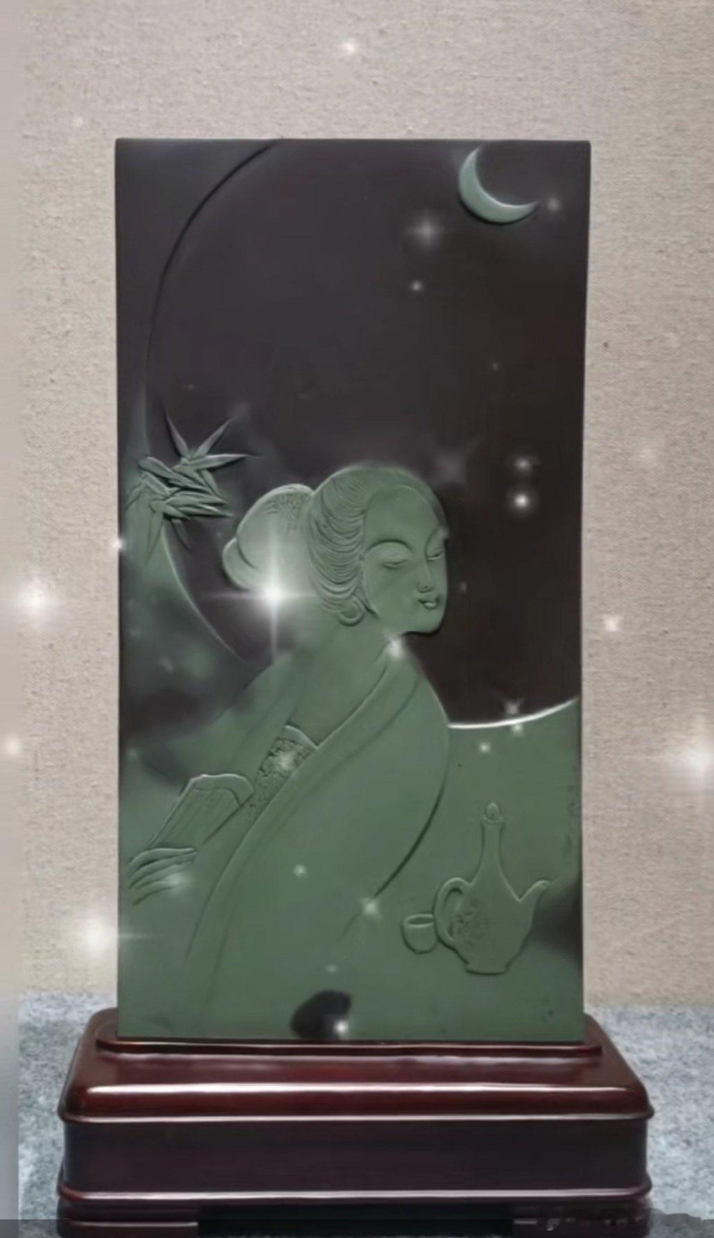 【精品展示】（二）砚台系列（6）：苴却砚❷～～曹加勇作品⑥。与师友们分享，一手货