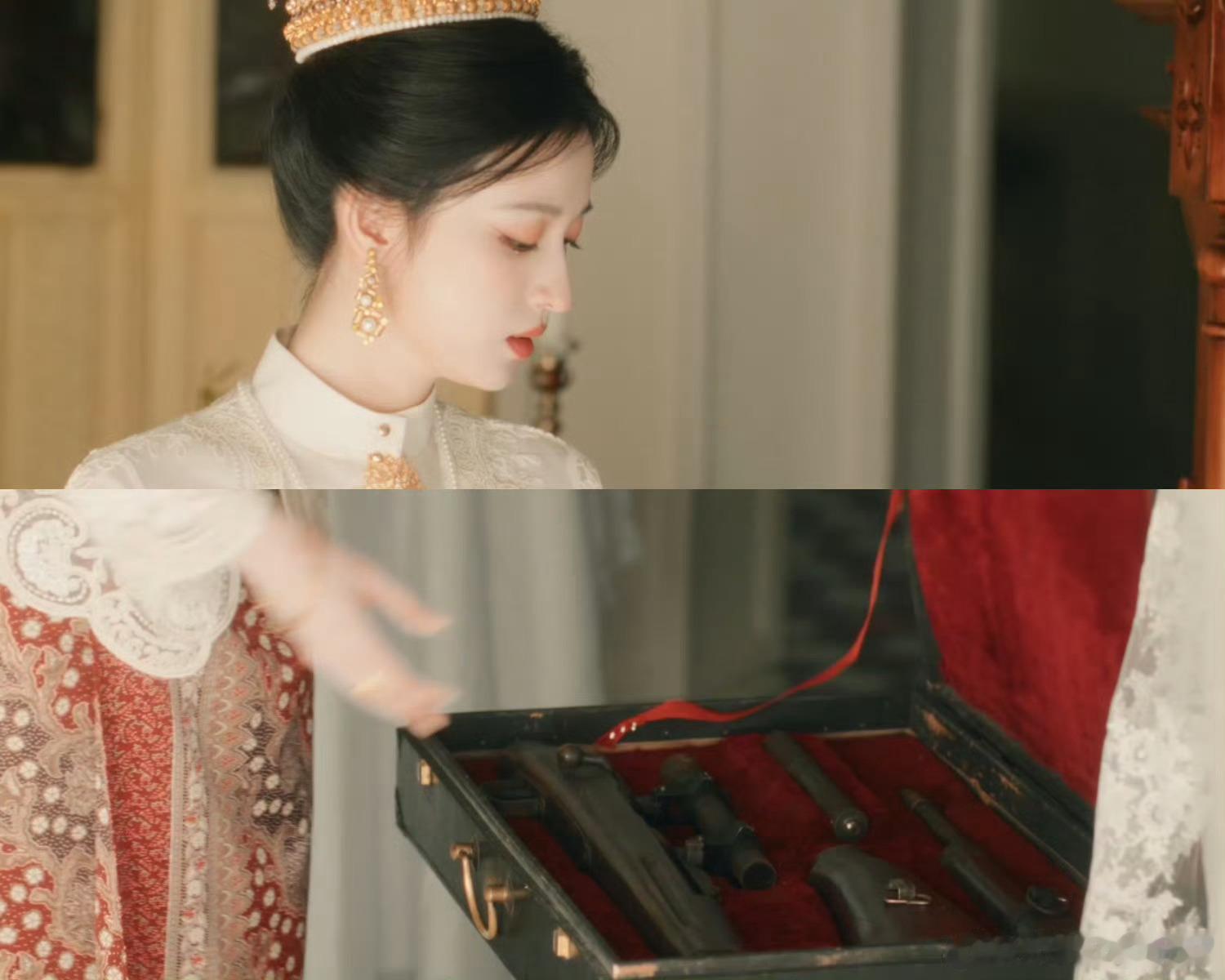 王楚然秒火穿婚服没一件喜事穿最红的婚服，干最狠的活儿。任素素三回披嫁衣，没一回是