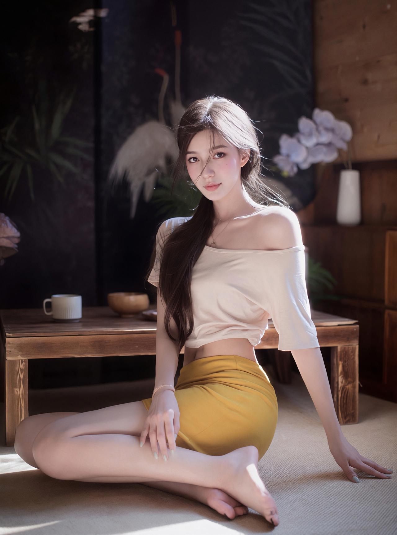 优雅风御姐，绝美的诱人风情！