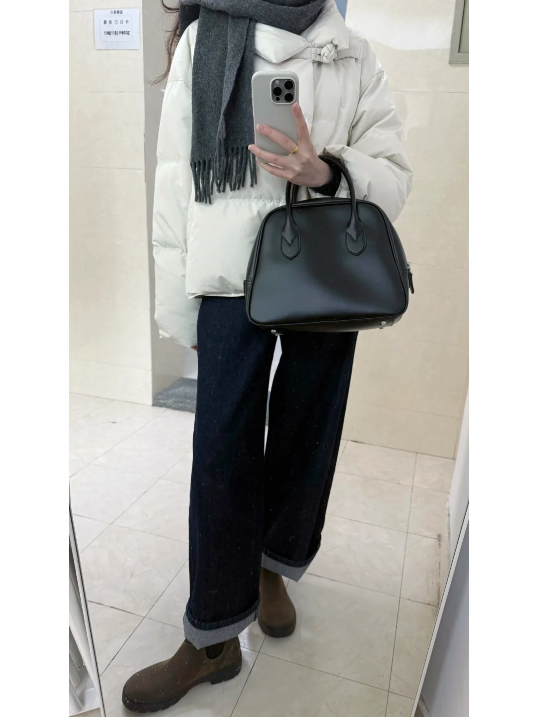 今年的第一件羽绒服