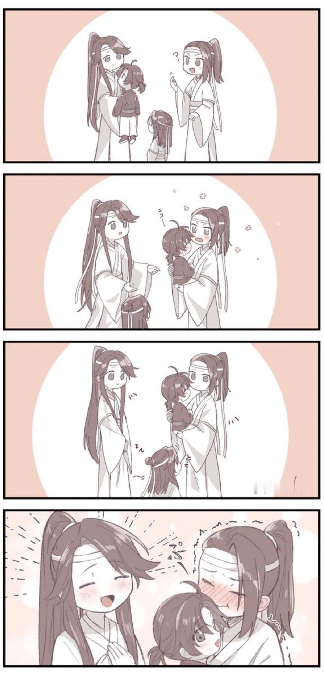 小小的羡羡好受宠啊！画师X：1w2daiii魔道祖师忘羡