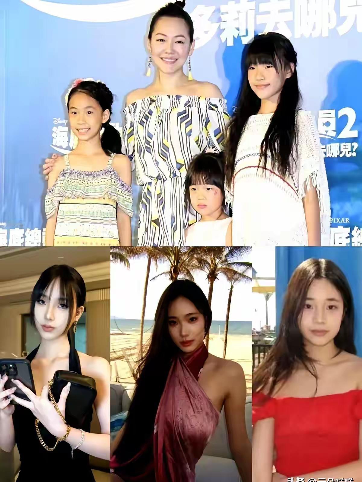 小S的女儿长大真快，真的时间过得快。她女儿都长大了，她还是没有什么变化。小S对自