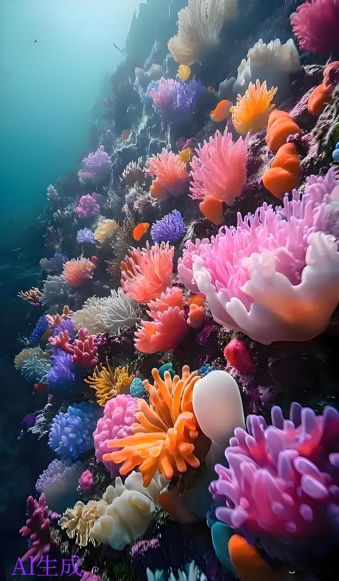 海底世界真是美轮美奂
千奇百怪的珊瑚多姿多彩
五彩斑斓的鱼儿畅游嬉戏
这样的奇特