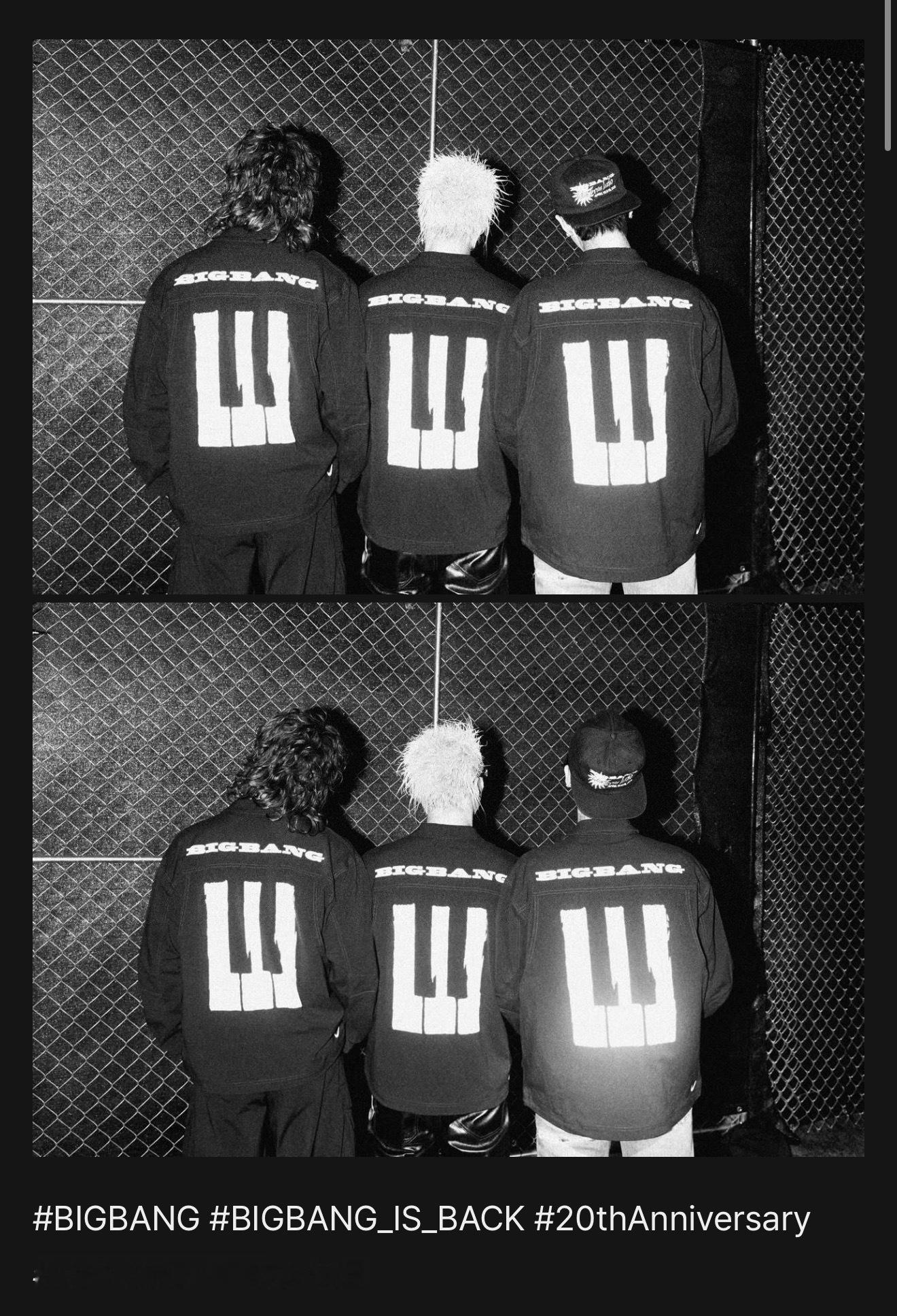 Bigbang20周年新账号来袭官咖Let's 世巡🙏🏻 