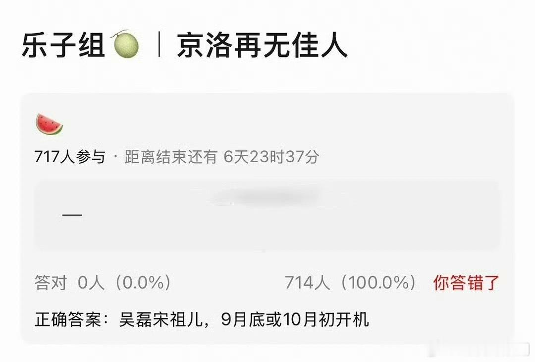网传京洛再无佳人男女主是吴磊、宋祖儿 ，大家期待吗