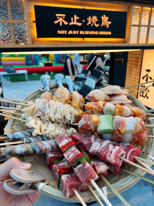 🔥救命✅这烧鸟摊儿直接在我舌尖蹦迪‼️