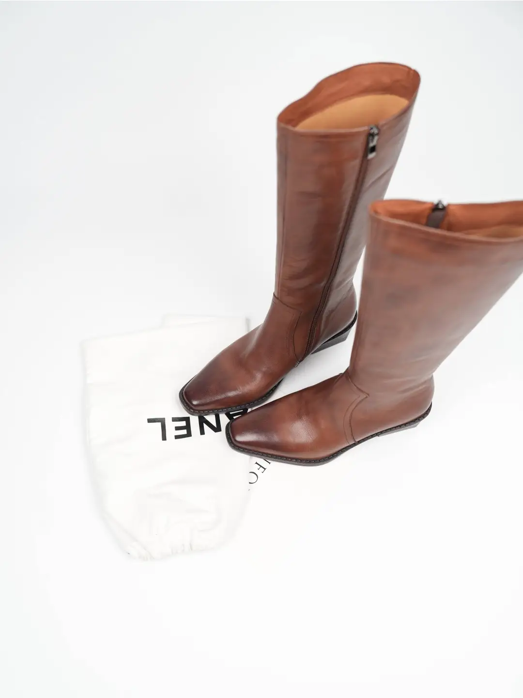 新年战靴来啦！真皮长筒太香了