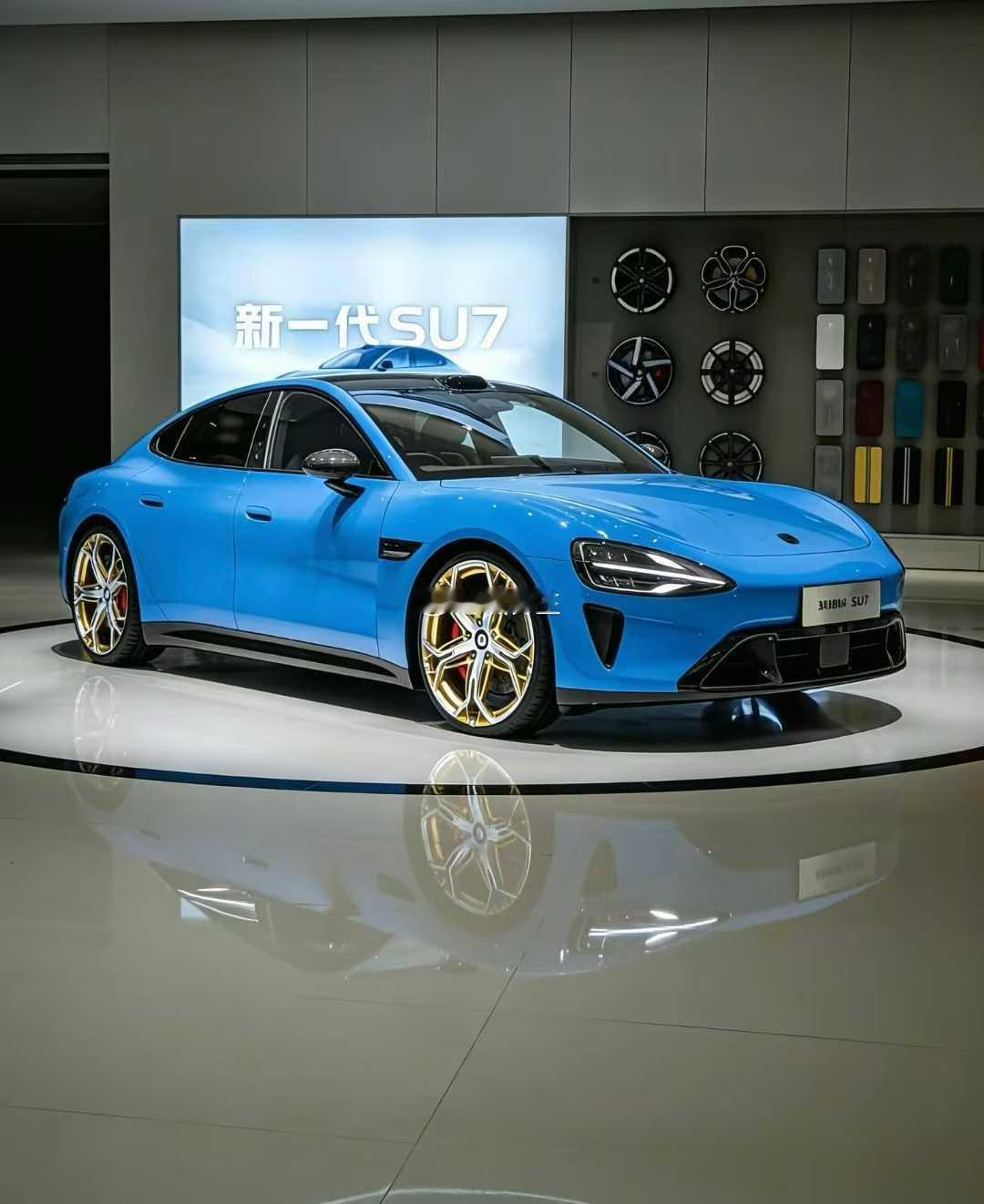 新款小米su7轮毂，有喜欢的吗 定制安排！ 