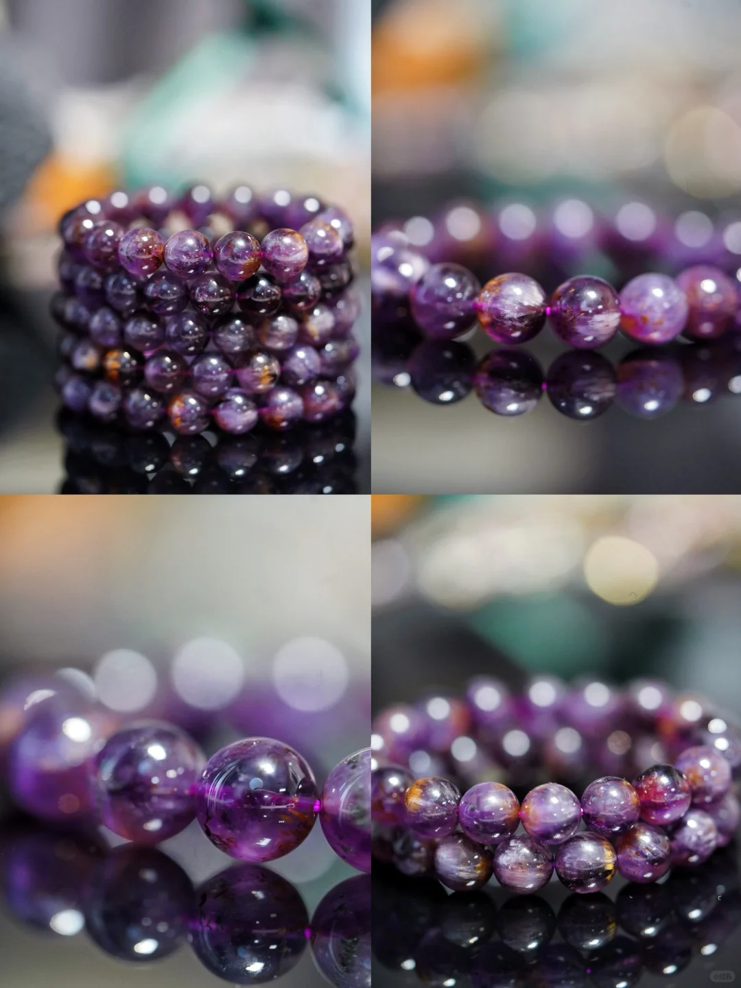 春夏氛围感之水晶系列｜水晶串串🩵💜🩶