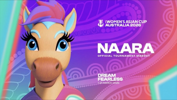 亚足联公布2026年澳大利亚女足亚洲杯吉祥物：火焰马娜拉