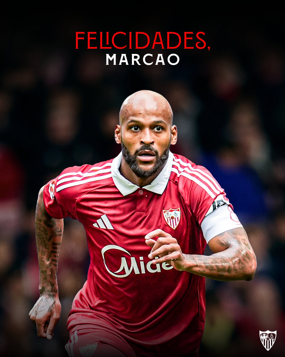 🎂祝马尔康30岁生日快乐！VamosMiSevilla⚪️🔴 