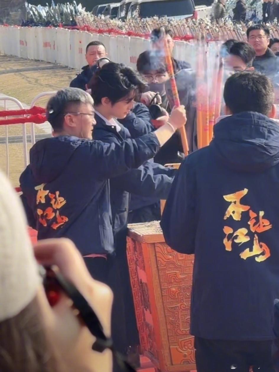 不让江山今日开机杨洋不让江山开机现场照 杨洋不让江山今日开机啦！！开机现场照杨洋