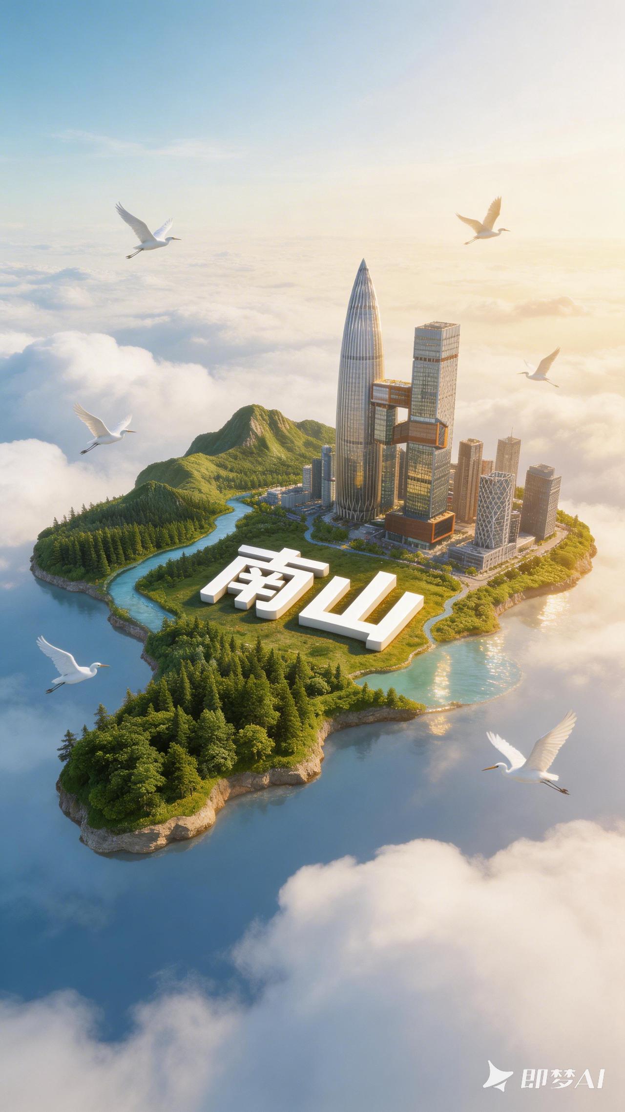 亿元，不但是深圳全市第1，在全国区县也是第1，而且是唯一一个超万亿的市辖区。南山