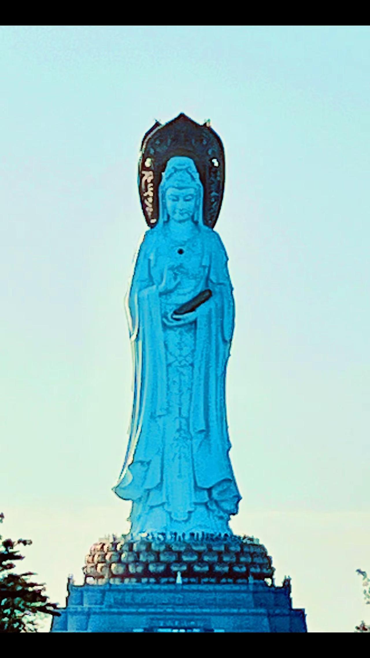 南山海上观音菩萨……