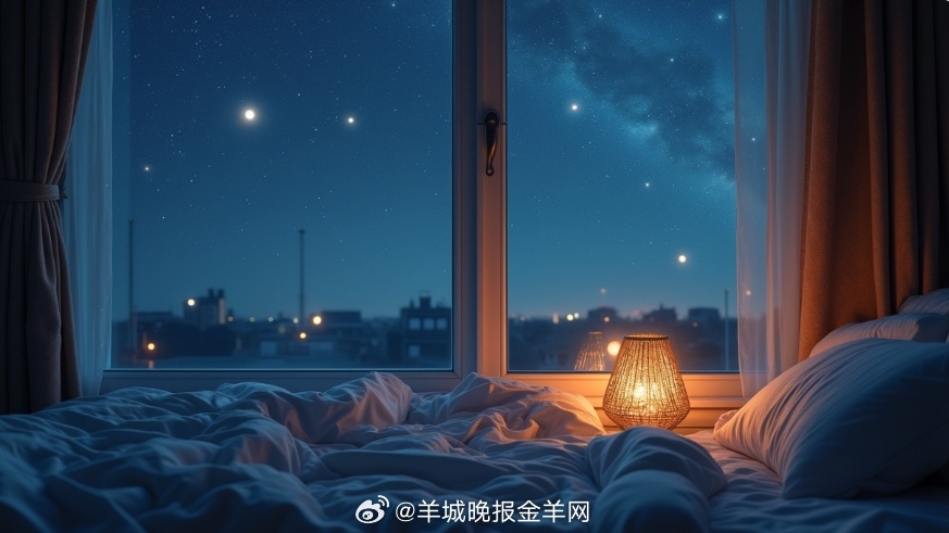 #晚安# 晚安，星光已为你铺好柔软的床，月色正轻吻窗台。卸下今日的疲惫，让心事随