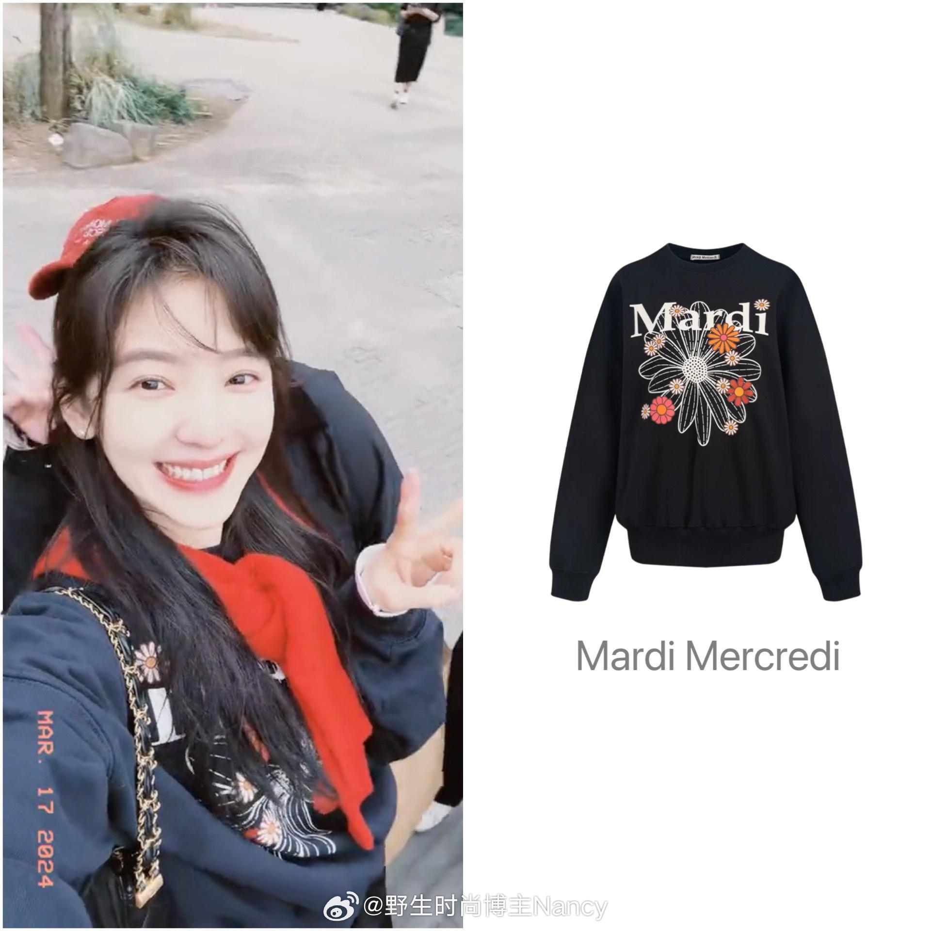 章若楠近日私服解析汇总，清纯甜美的初恋系穿搭~ ​​​