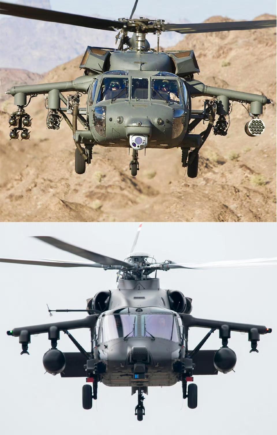 还记得当年眼馋MH-60L DAP的那份心情吗？黑色涂装、密集挂架，简直就是“飞