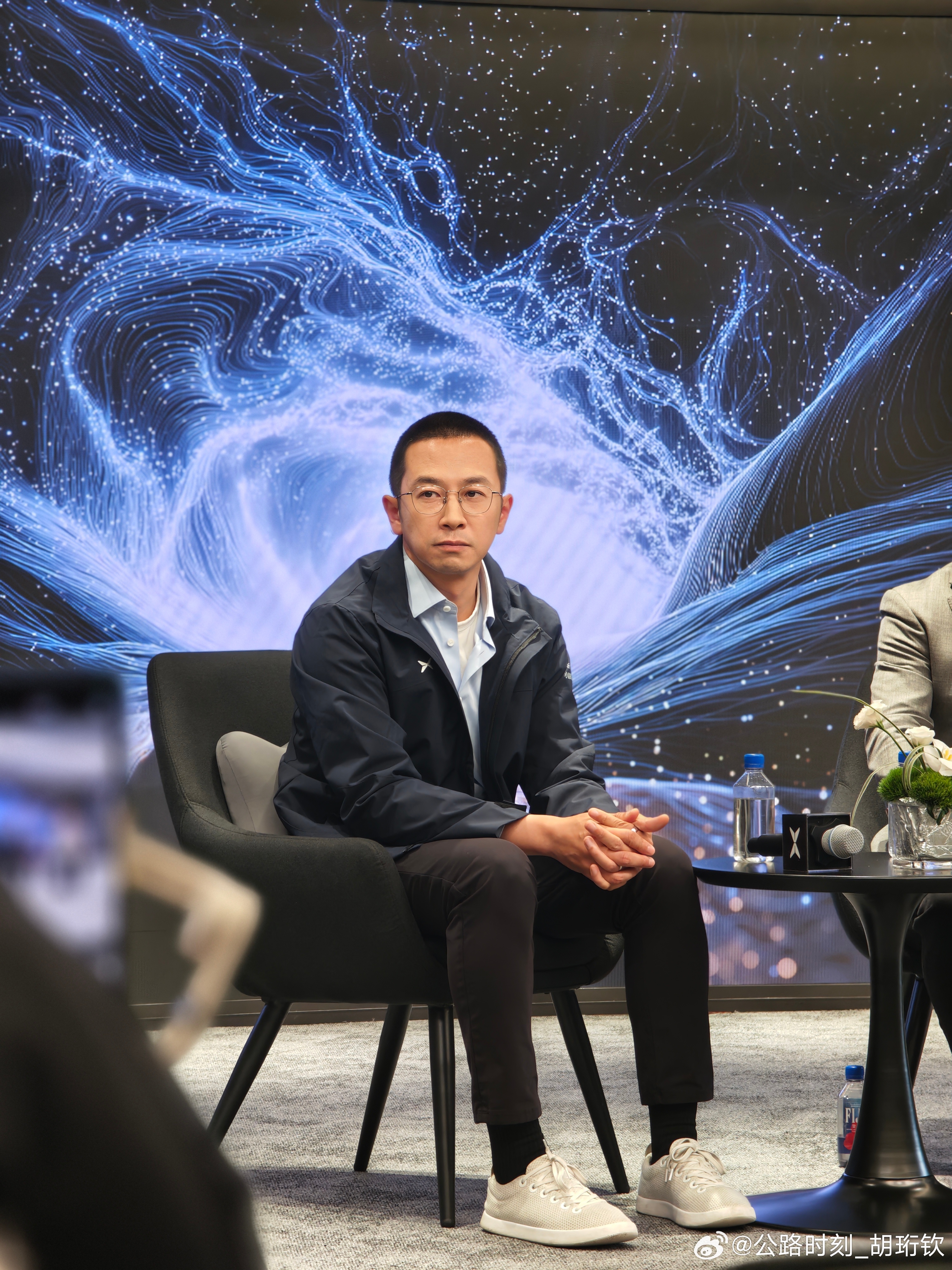 今天突然先明身材好好还好帅的小鹏第二代vla发布