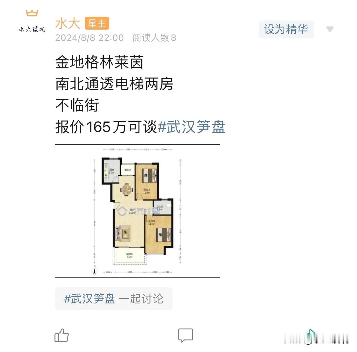 价格都非常的，怎么说呢？炸裂！#武汉楼市#