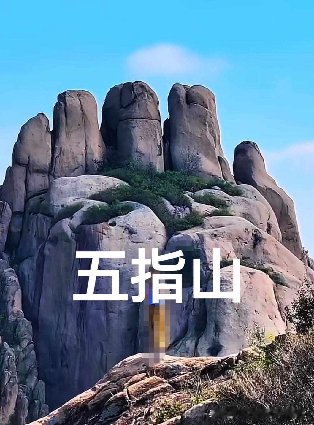 原来五指山在这里！大家看是不是太像了？
西游记里面的孙猴子，被压在了五指山下。这