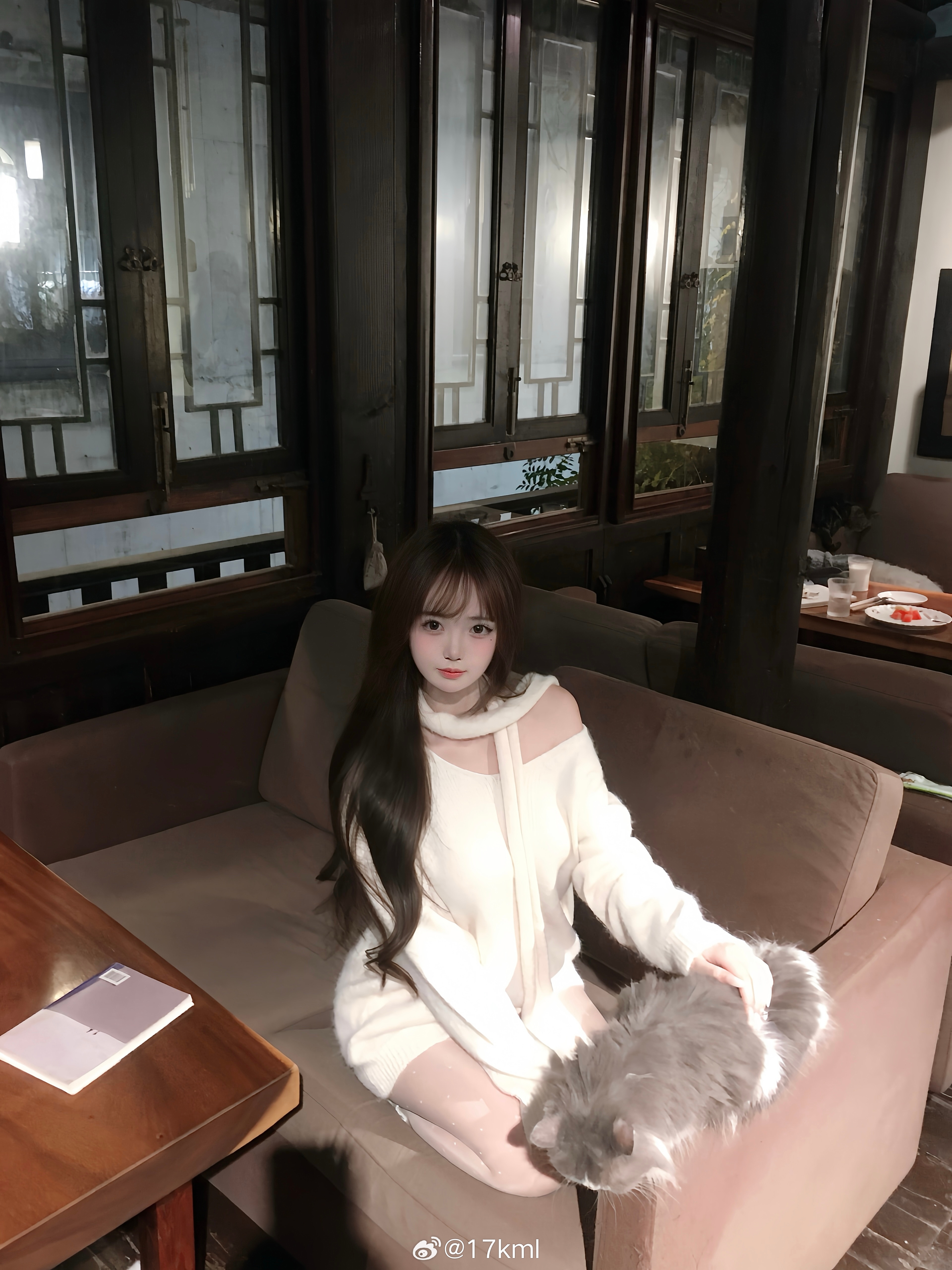 小猫᳐ ੭呆呆的 像你 杭州·简诺咖啡(锦绣天街店)