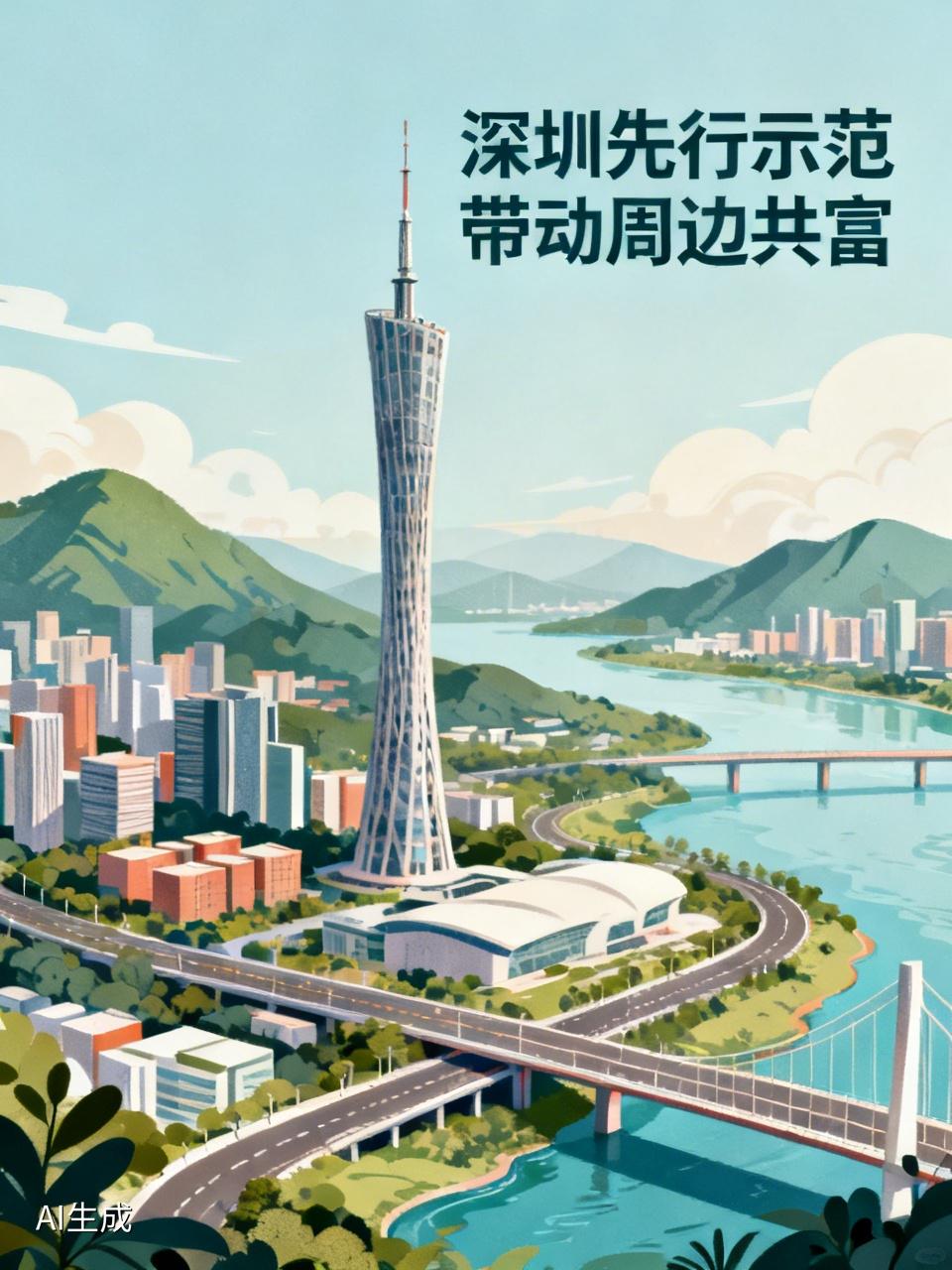 深圳确实是国家战略先行先试的典范。当初国家集中资源助力深圳发展，短短几十年，它就