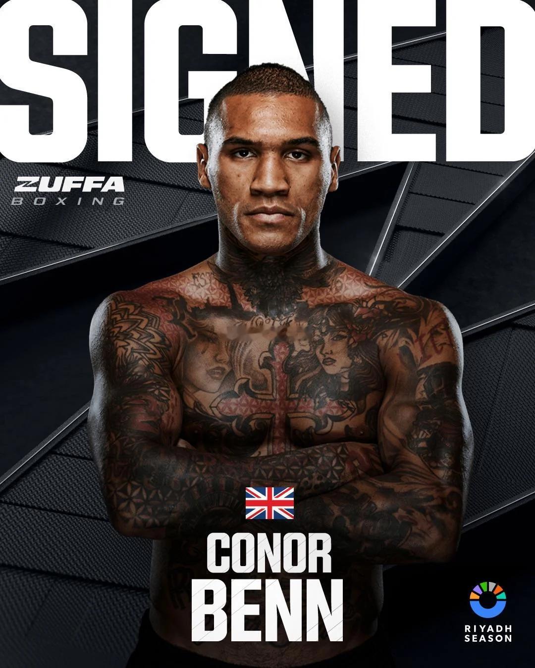 拳坛速递 最新报道显示，康纳·本恩（Conor Benn）从Zuffa boxi