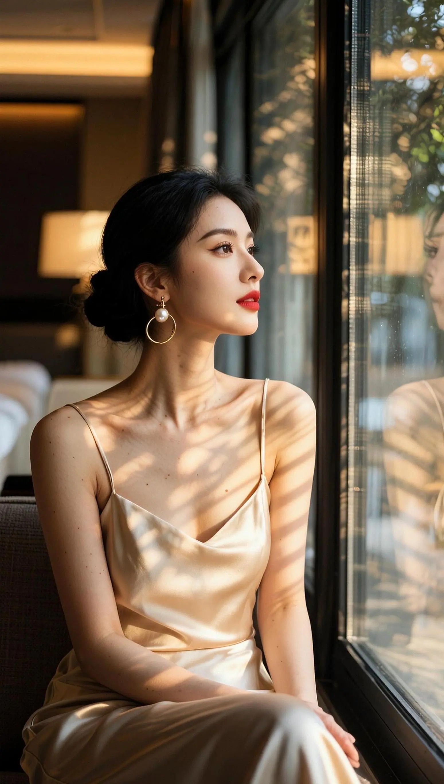 AI复古光影写真 ai创作 大女主既视感 优雅氛围感 ai写真