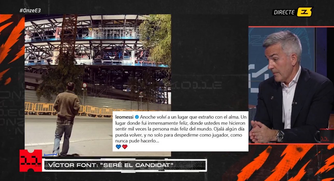 问：❔你认为梅西的这个举动是送给你的选举礼物吗？ ❔如果你能把他带回巴塞罗那，比