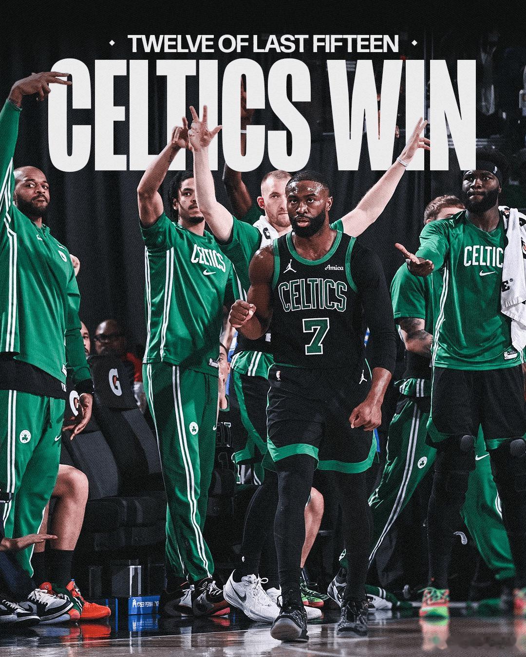 火箭伤了申京输独行侠，勇士击退爵士。但绿军这个太牛逼了。五连客最后一场布朗狂轰5