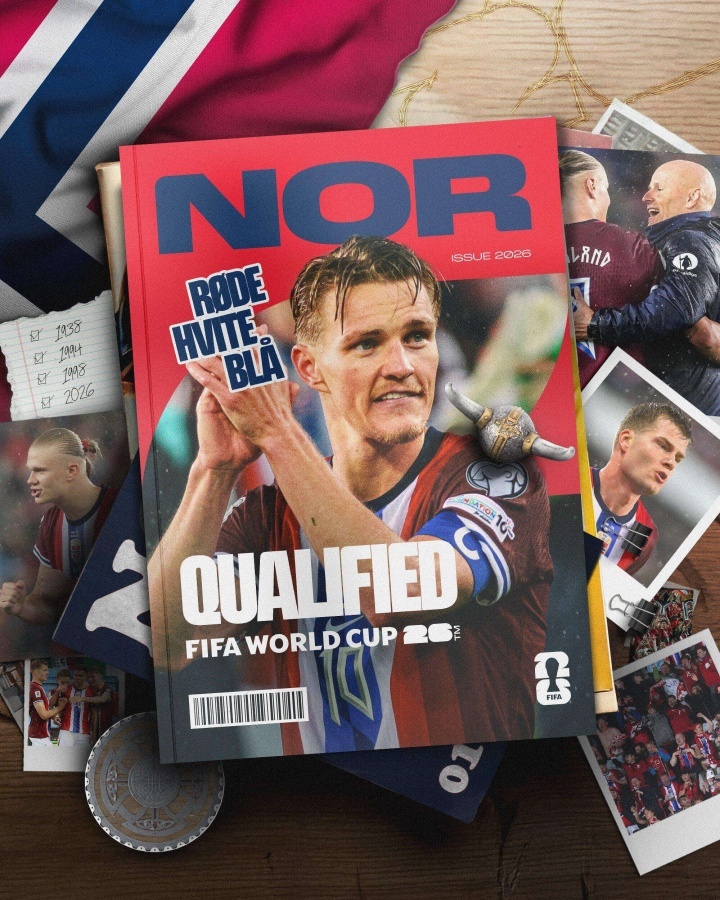 世预赛欧洲区小组赛I组第6轮，挪威客场4-1意大利，不出意外地没能让意大利实现世