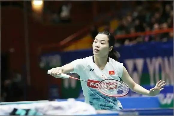 刚刚结束的一场2025韩国羽毛球大师赛女单1/4决赛，赛会2号种子、越南选手阮翠