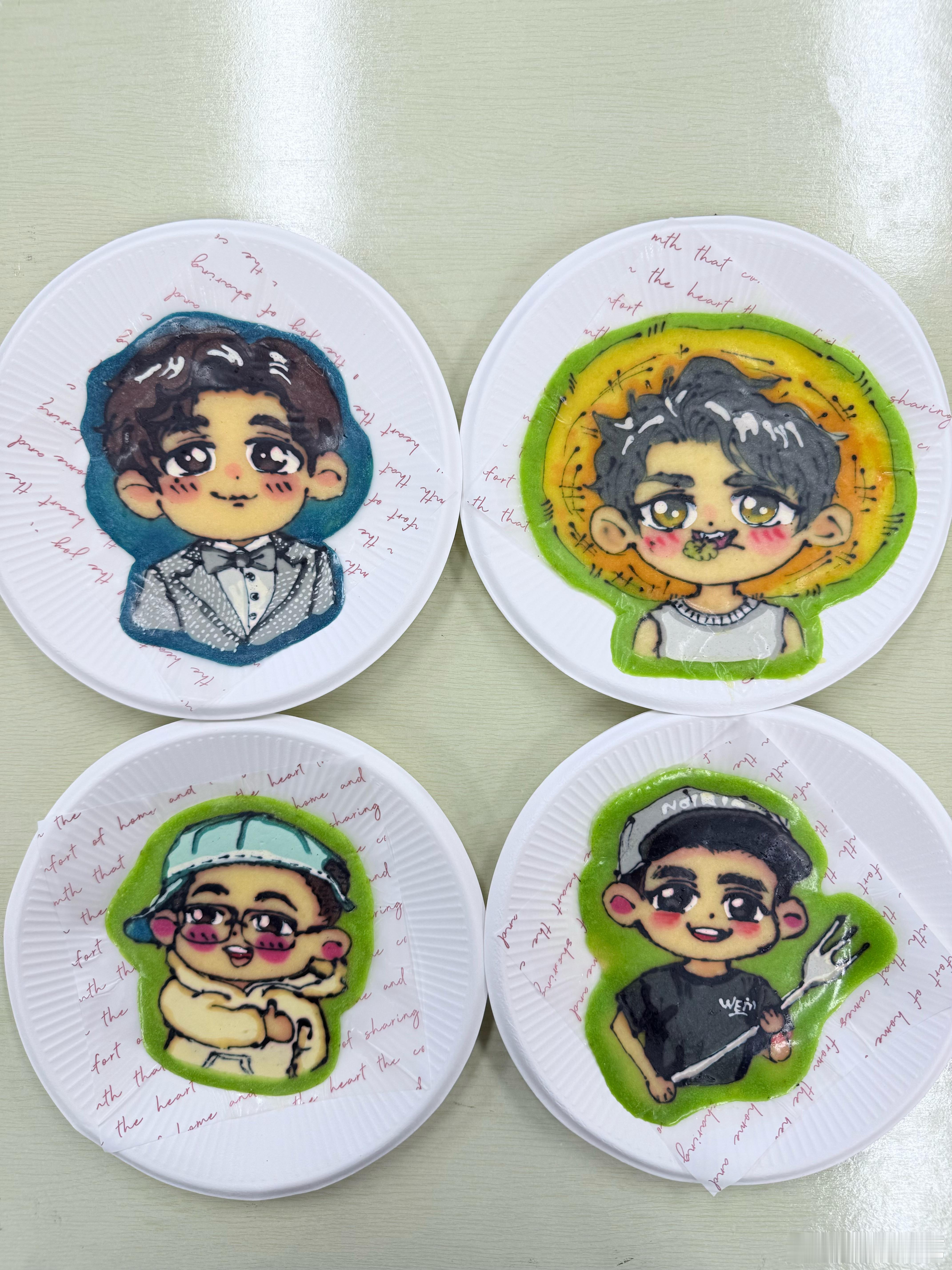 见过痛包痛楼第一次见痛饼的 见过追星晒痛包、应援搞痛楼，第一次见送痛饼应援的！天