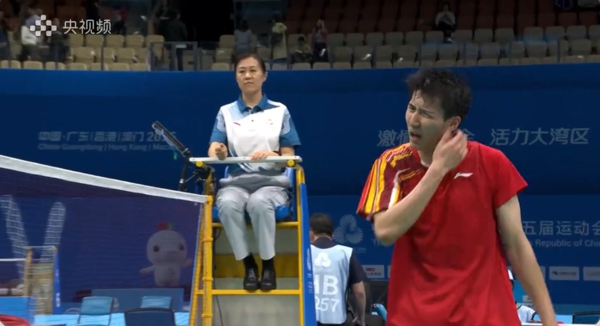 诶 广东输了 铜牌赛见我们广东的男女单打都是心病啊