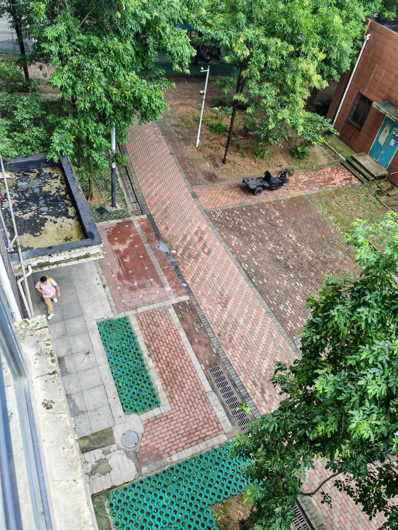 8月11日，武汉阴天到多云，有小到中雨，西风1级，大风橙色预警，暴雨黄色预警，湿