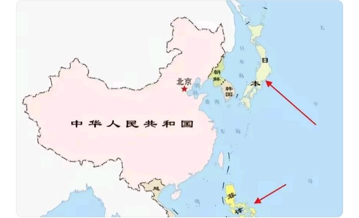 太荒唐了！日本在中国北边，菲律宾在中国南边，两国隔着整个中国海域，八竿子打不着，