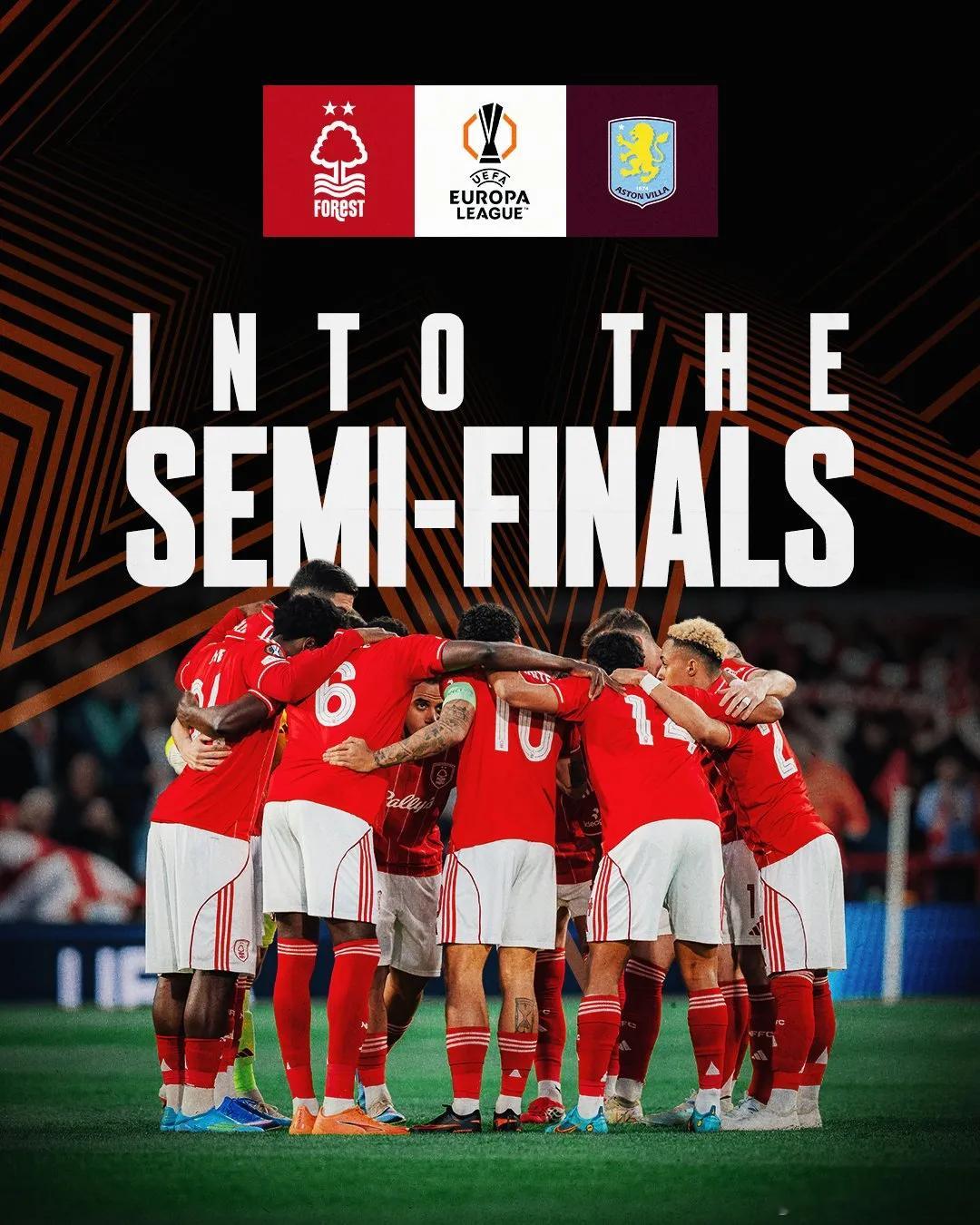 欧联杯半决赛迎来英超内部对决！欧联杯1/4决赛今晨战罢，阿斯顿维拉总比分7-1淘