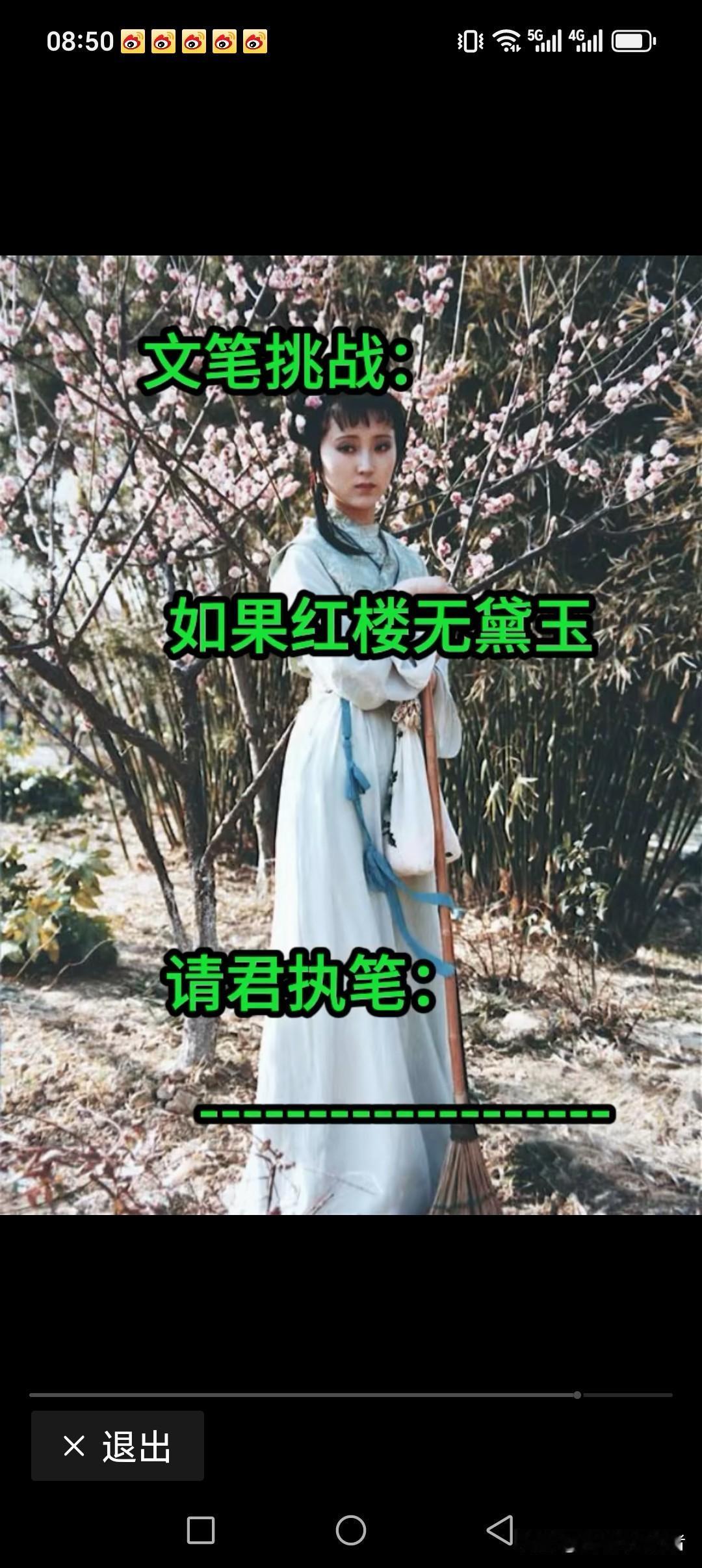 如果红楼无黛玉
好似盛宴无油盐