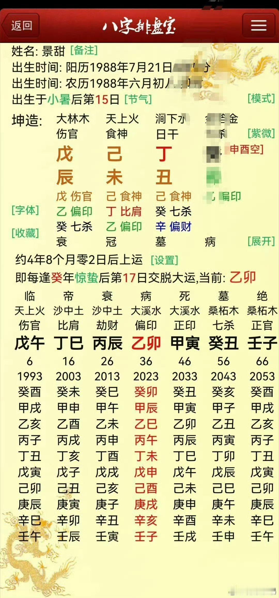 景甜这事，再提醒下大家，其实本身就怕破财的运气，千万不要想着来一笔横财，命里有时