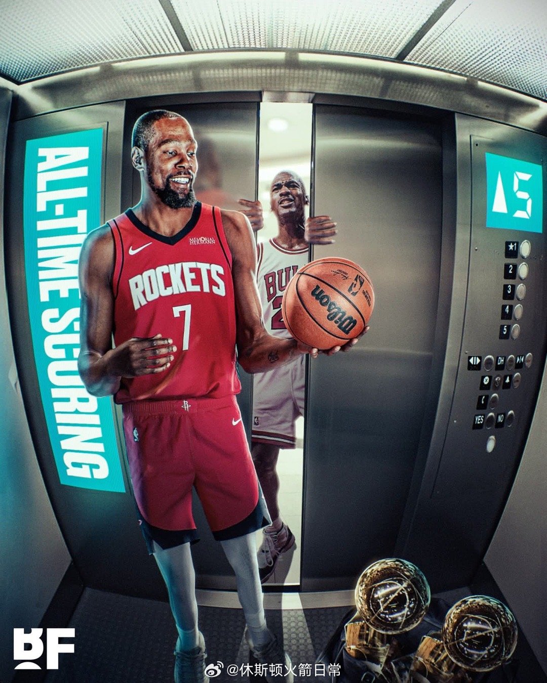 Bradeaux：“一个令人匪夷所思的数据—— 杜兰特出手次数比迈克尔-乔丹少了