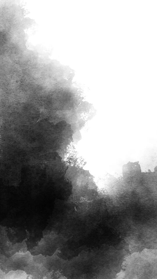 泼墨山水画🌫️ 