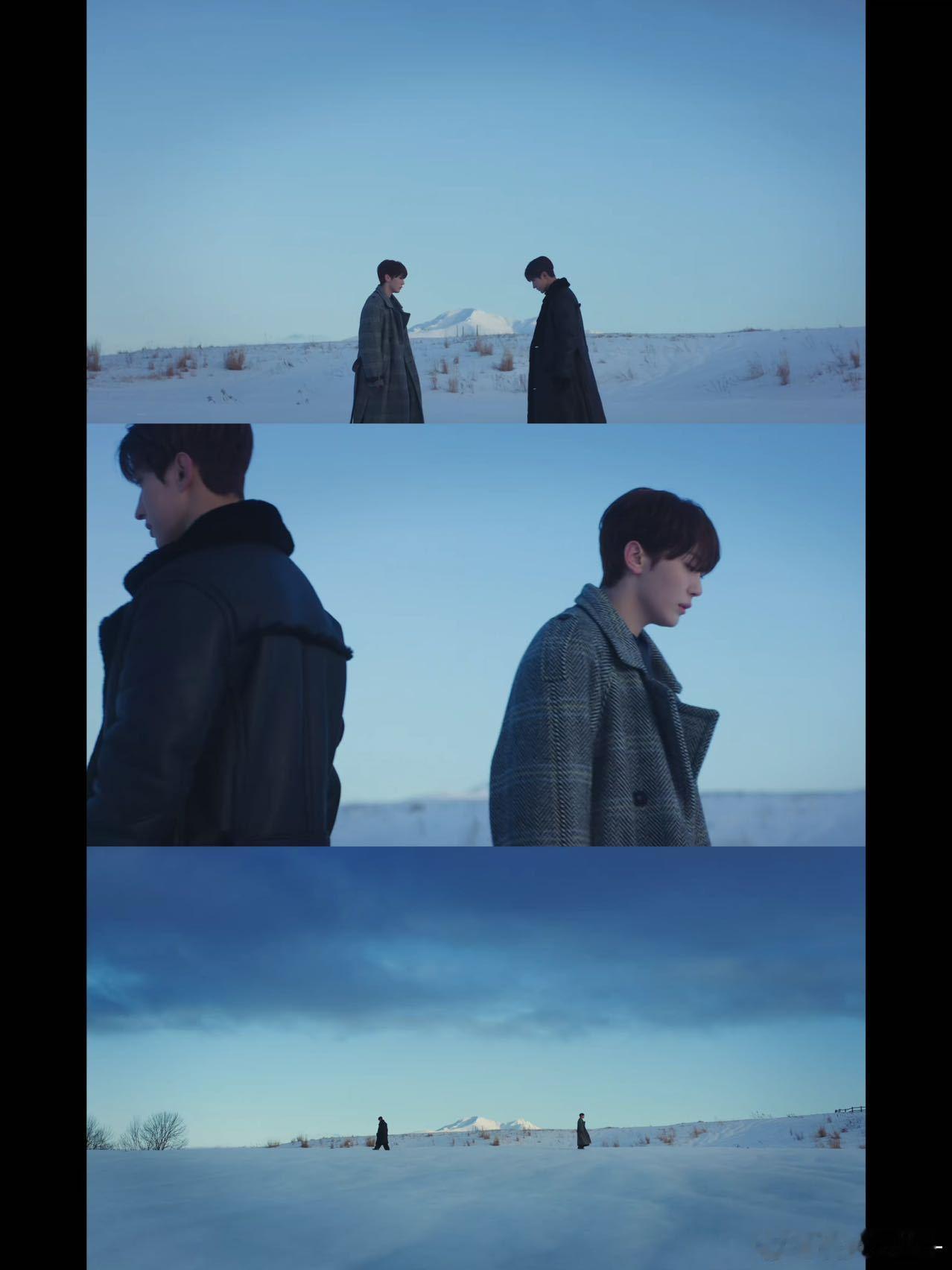 李硕珉夫胜宽MV每一帧都是壁纸李硕珉夫胜宽的MV真的太有感觉了！漫天飞雪的画面每