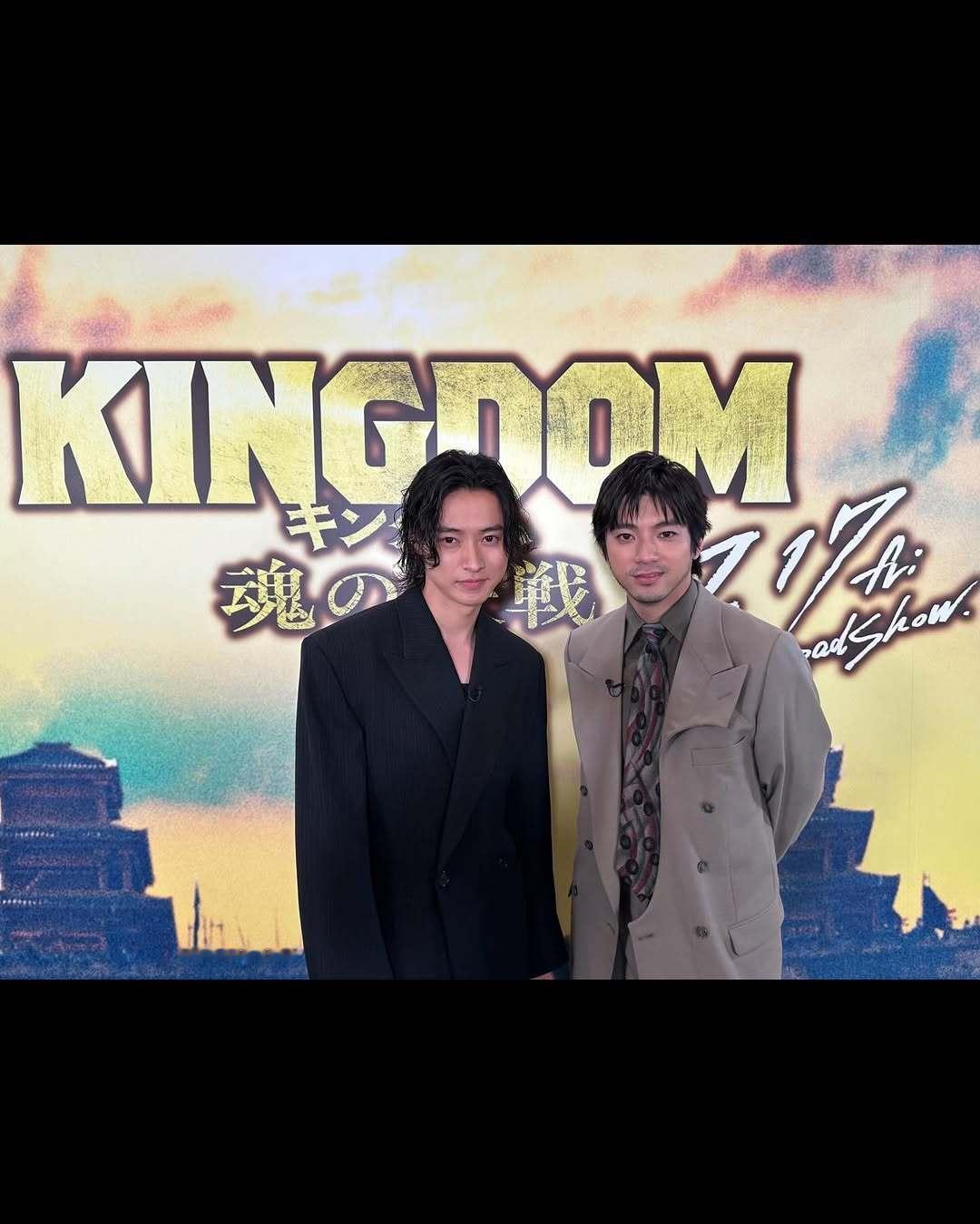【ins】山崎贤人 更新啦电影王者天下 「魂之决战」世界首映！！！感谢大家！夏天